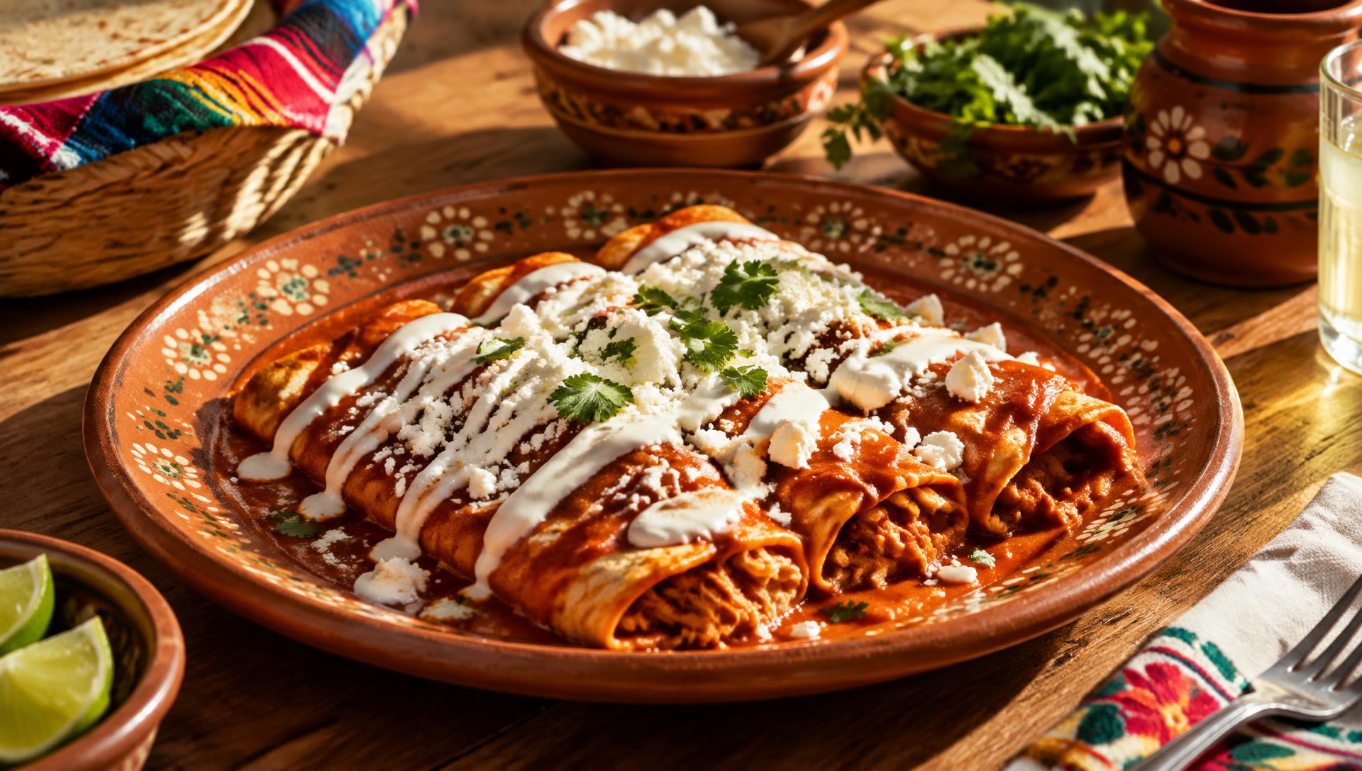 Platillo con queso fresco y crema