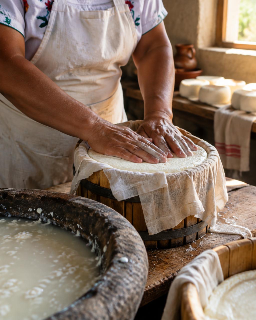 Elaboración de queso (imagen provisional)